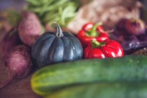Крупним планом свіжі овочі — стокове фото