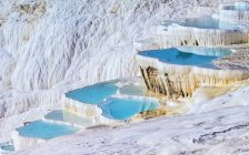 Pamukkale, Pools and terraces — Stock Photo