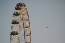 Londres, Millenium Wheel - foto de stock