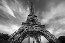 Vista de la Torre Eiffel - foto de stock