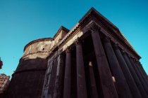 Italie, Rome, Panthéon au lever du soleil — Photo de stock