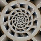 Symmetrische Ansicht des Kreises — Stockfoto