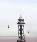 Aerial cable cars — Stock Photo