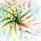 Close-up of a bunch of straws — Stock Photo