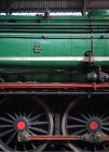 España, primer plano del tren de vapor - foto de stock