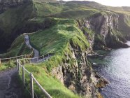 Beautiful cliffs in Knocksoghey — Stock Photo