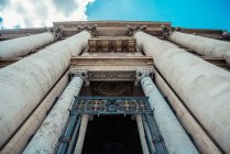 Entrance in gate of Saint Paul Cathedral — Stock Photo