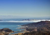 San Francisco city seen from Mount tamalpais — Stock Photo