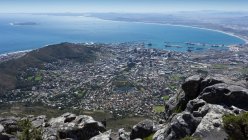 Vue aérienne de Cape Town — Photo de stock