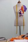 Dressmakers mannequin in studio — Stock Photo