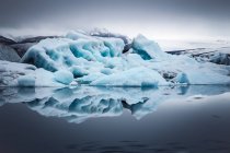 Iceberg, Jokulsarlon, Islandia - foto de stock