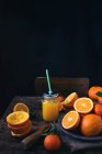 Freshly squeezed juice — Stock Photo