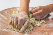 Preparazione pasta fresca — Foto stock