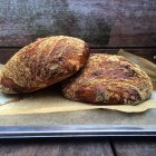 Pães de massa de pão — Fotografia de Stock