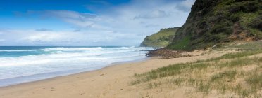 Vista panorâmica de Wollongong Beach, Nova Gales do Sul, Austrália — Fotografia de Stock
