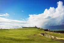 Vista panorámica del sitio histórico nacional de San Juan, Puerto Rico - foto de stock