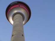 Canadá, Alberta, Calgary, Calgary Tower plataforma de visualización - foto de stock