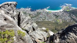 Elevated view of Cape Town, Western Cape, South Africa — Stock Photo