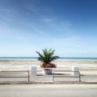 Scenic view of Plage de Donville Les Bains, Normandy, France — Stock Photo