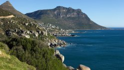 Scenic View of Coastline, Cape Town, Western Cape, South Africa — Stock Photo