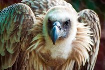 Close-up view of wild cape vulture, South Africa, Western Cape — Stock Photo