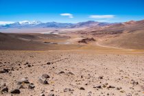 Vista panorâmica do Altiplano perto de Copiapo, Chile — Fotografia de Stock