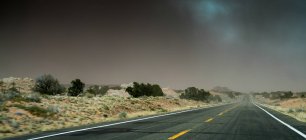 Monument valley road, Kaibito, Arizona, América, Estados Unidos - foto de stock