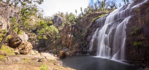 Hermosa cascada fascinante MacKenzie, Victoria, Australia - foto de stock