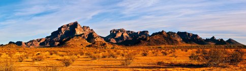 Sattelberg in der Nähe des Harquahala-Tals, arizona, USA — Stockfoto