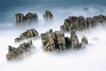 Veduta aerea delle rocce a Donegal, Irlanda — Foto stock