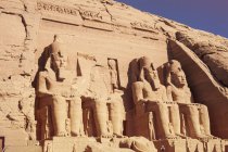 Мальовничим видом храмі Карнак, Єгипет — стокове фото