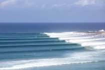 Snapper Rocks surf break, Gold Coast, Queensland, Australia — Foto stock