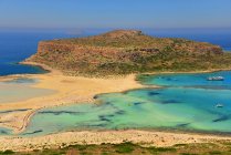Vista panoramica sulla laguna di Balos, Creta, Grecia — Foto stock