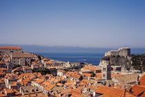 Majestätischer Blick auf das europäische Stadtbild, Kroatien — Stockfoto