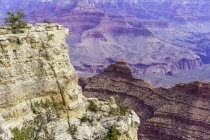 Живописный вид на Гранд Каньон с юга Рима, Аризона, США — стоковое фото