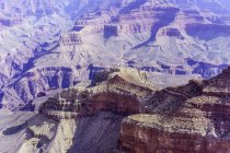 Vue panoramique du Grand Canyon depuis la rive sud, Arizona, États-Unis — Photo de stock