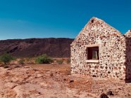 Malerischer Blick auf altes Haus, agua caliente, arizona, usa — Stockfoto