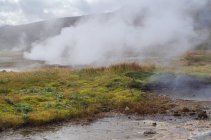 Zona termale di Geysir nel sud dell'Islanda — Foto stock