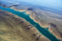 Вид с воздуха на риф Монтгомери, Кимберли, Австралия — стоковое фото