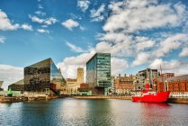 Vista panorámica del paseo marítimo de la ciudad, Liverpool, Inglaterra, Reino Unido - foto de stock