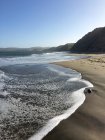 Vista panoramica di Drakes Beach National Seashore, California, USA — Foto stock