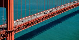 Golden Gate bridge, Estados Unidos, California, San Francisco - foto de stock