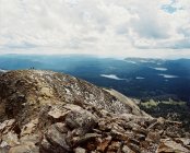 Vista panoramica dalla cima del Monte Calvo, Utah, USA — Foto stock