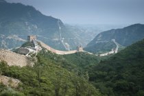Живописный вид на Великую Китайскую стену, Цзиньшаньлин, Китай — стоковое фото