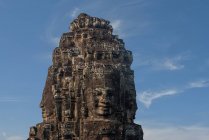 Vista panoramica del tempio di Bayon, Siem Reap, Angkor, Cambogia — Foto stock