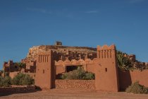 Vista panorámica de la ciudad de Ait-Ben-Haddou, Marruecos - foto de stock