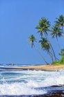 Vista panorámica de la playa de Galle, Sri Lanka - foto de stock