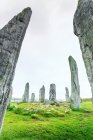 Vista panoramica delle pietre Callanish, Scozia Callanish, Isola di Lewis, Scozia, Regno Unito — Foto stock