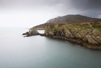 Vista panorámica desde Fort Dunree, Donegal, Irlanda - foto de stock