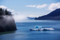 Vista panorâmica de Tracy Arm Fjord, Juneau, Alaska, America, USA — Fotografia de Stock